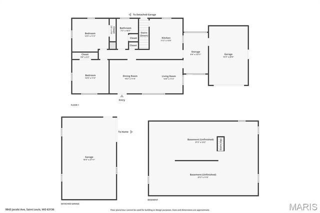 9843 Jacobi Avenue, St Louis, MO 63136
