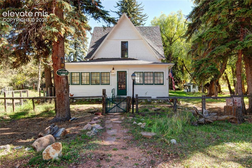7115 Maple Street, Green Mountain Falls, CO 80819 — exterior