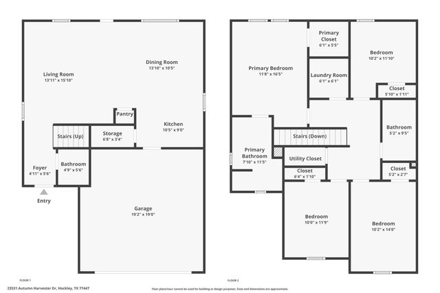 23531 Autumn Harvester Drive, Hockley, TX 77447