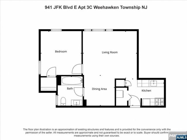 941 Boulevard 3C, Weehawken, NJ 07086