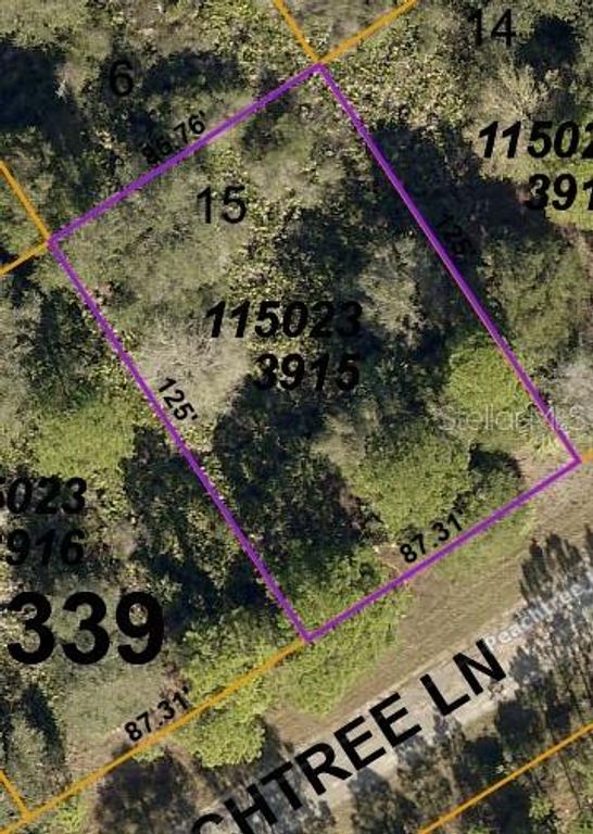 LOT 15 PEACHTREE LANE, North Port, FL 34288