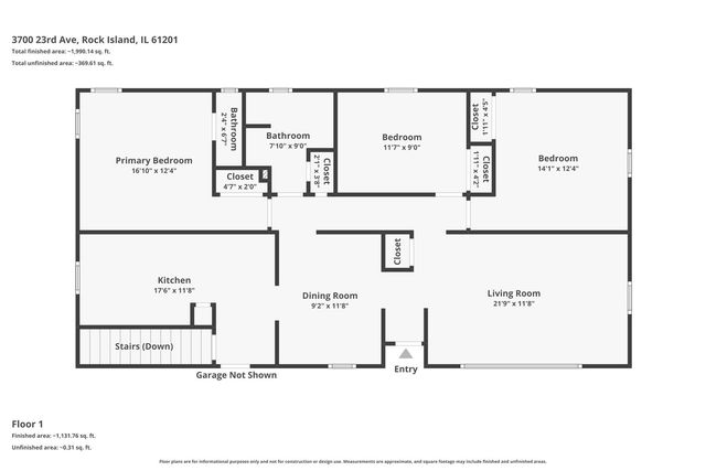 3700 23rd Avenue, Rock Island, IL 61201