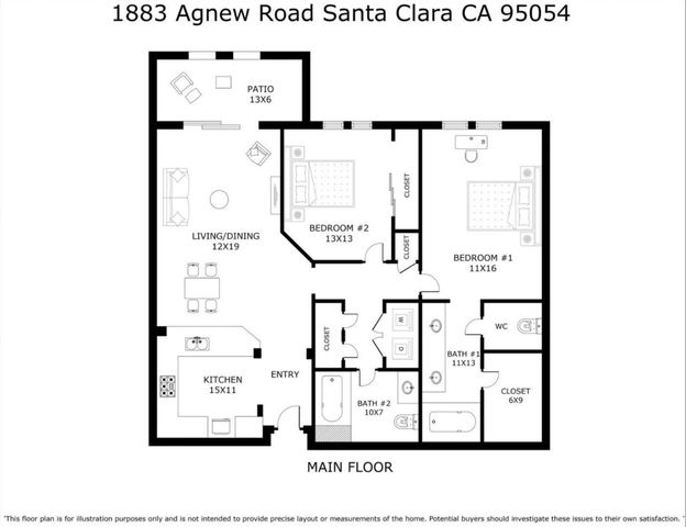 1883 Agnew Road 420, Santa Clara, CA 95054