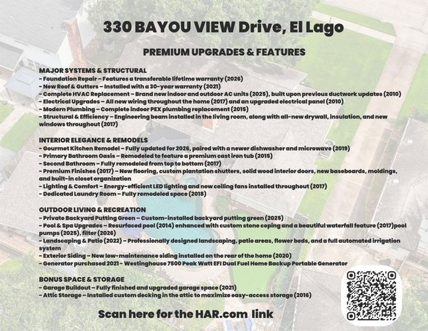 330 Bayou View Drive, Seabrook, TX 77586