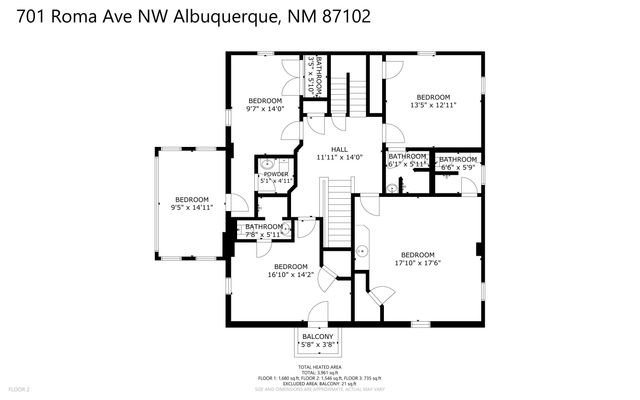 701 Roma Avenue NW, Albuquerque, NM 87102