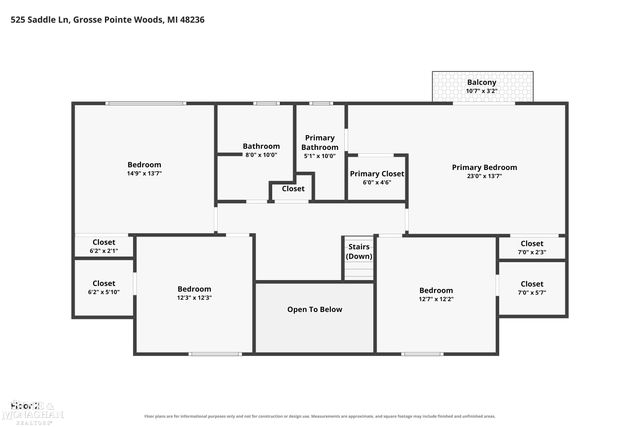 525 Saddle Lane, Grosse Pointe Woods, MI 48236