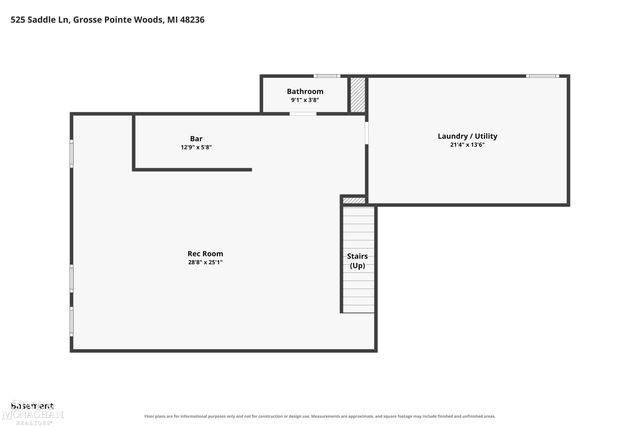 525 Saddle Lane, Grosse Pointe Woods, MI 48236