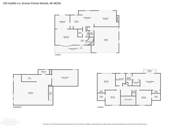 525 Saddle Lane, Grosse Pointe Woods, MI 48236