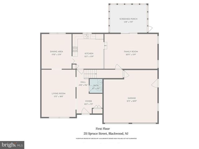 211 SPRUCE ST, Blackwood, NJ 08012