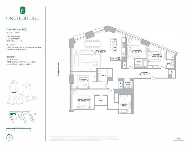 500 W 18TH Street WEST_20C, New York City, NY 10011