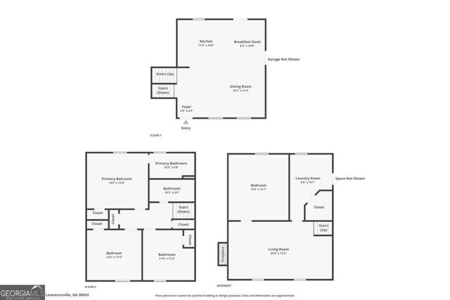 1023 Hickory Nut Lane, Lawrenceville, GA 30043