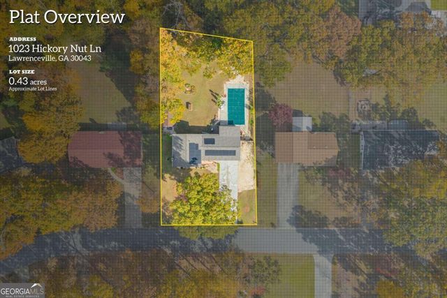 1023 Hickory Nut Lane, Lawrenceville, GA 30043