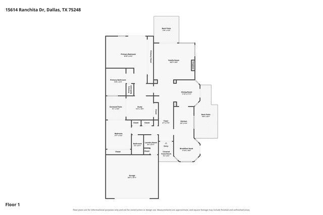 15614 Ranchita Drive, Dallas, TX 75248