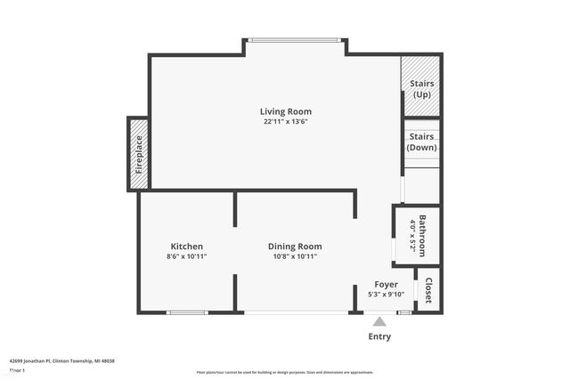 42699 Jonathan Place, Clinton Twp, MI 48038