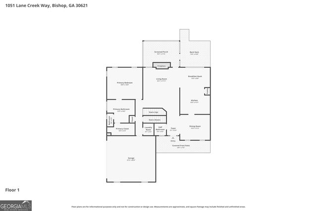 1051 Lane Creek Way, Bishop, GA 30621