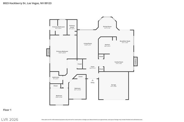 8023 Hackberry Drive, Las Vegas, NV 89123