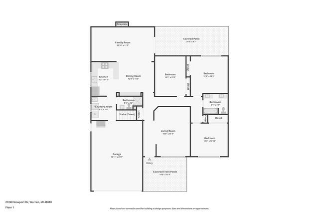 27248 Newport Drive, Warren, MI 48088
