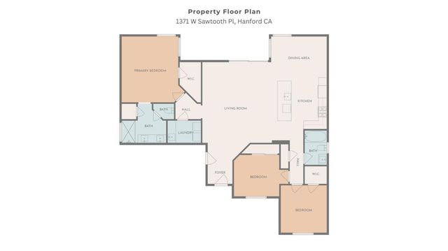 1371 W Sawtooth Place, Hanford, CA 93230