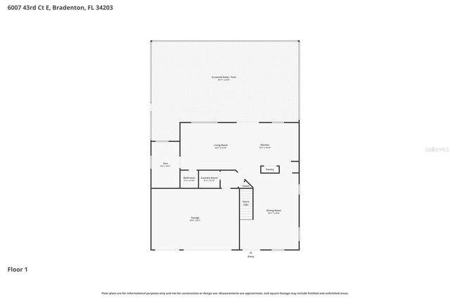 6007 43RD COURT E, Bradenton, FL 34203