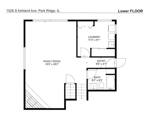 1528 S Ashland Avenue, Park Ridge, IL 60068