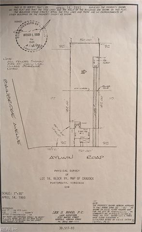 11 Aylwin RD, Portsmouth, VA 23702