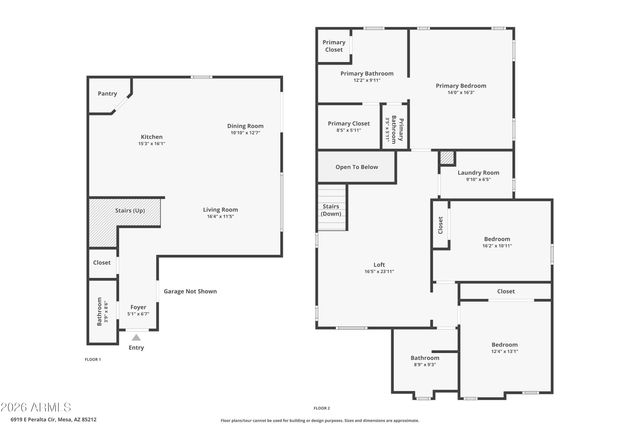 6919 E PERALTA Circle, Mesa, AZ 85212
