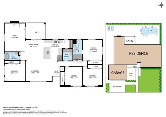 1907 N Silverwood, Orange, CA 92865