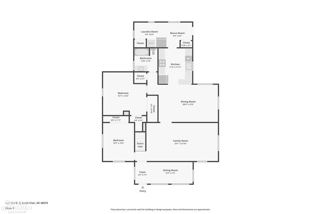 732 N 9th St Street, St Clair, MI 48079