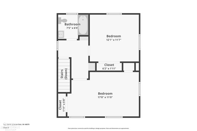 732 N 9th St Street, St Clair, MI 48079