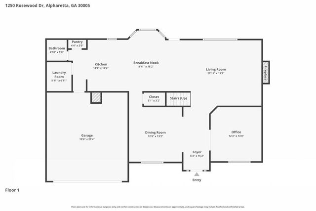 1250 Rosewood Drive, Alpharetta, GA 30005