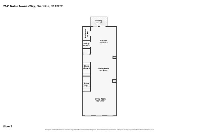 2145 Noble Townes Way, Charlotte, NC 28262