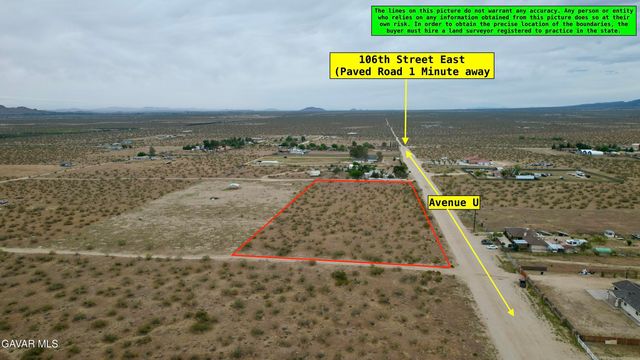 Ave U Vic 116th St East, Littlerock, CA 93543