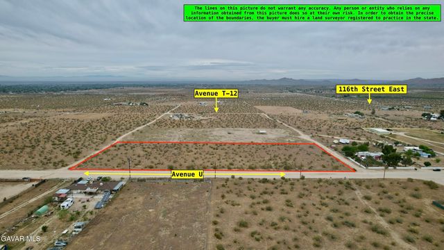 Ave U Vic 116th St East, Littlerock, CA 93543