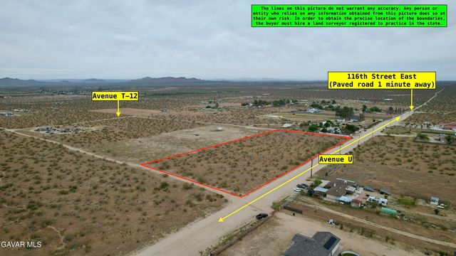 Ave U Vic 116th St East, Littlerock, CA 93543