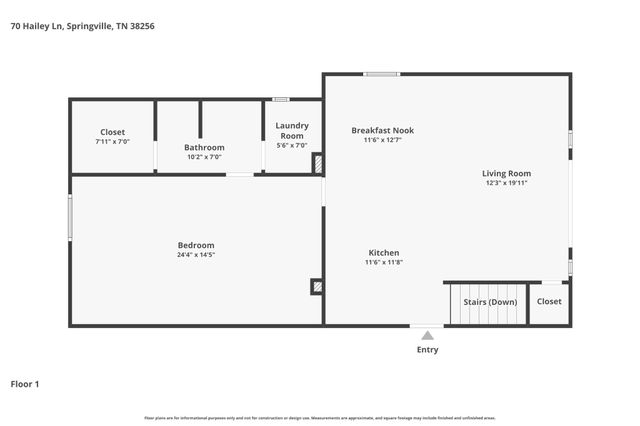 70 Hailey Ln, Springville, TN 38256