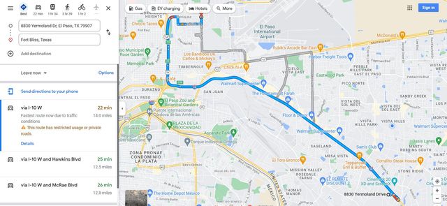 8830 YERMOLAND Drive, El Paso, TX 79907