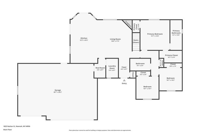 1823 NATION COURT, Neenah, WI 54956