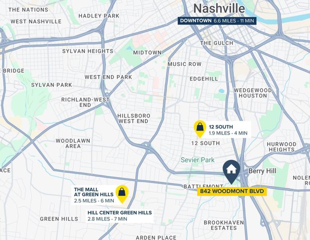 842 Woodmont Blvd, Nashville, TN 37204