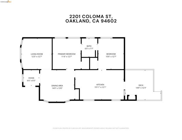 2201 Coloma St., Oakland, CA 94602