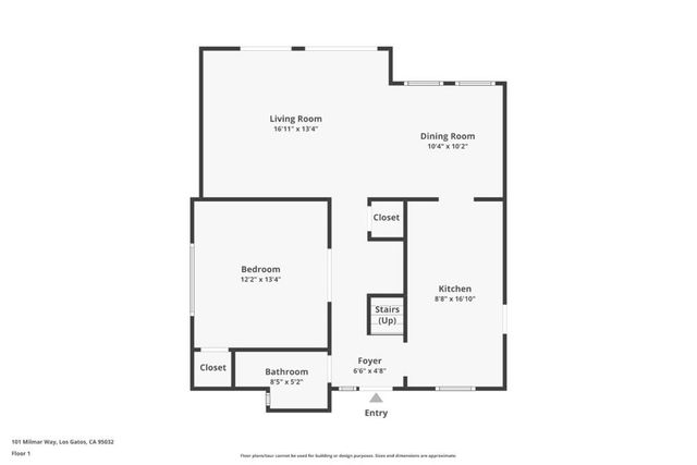 101 Milmar Way, Los Gatos, CA 95032