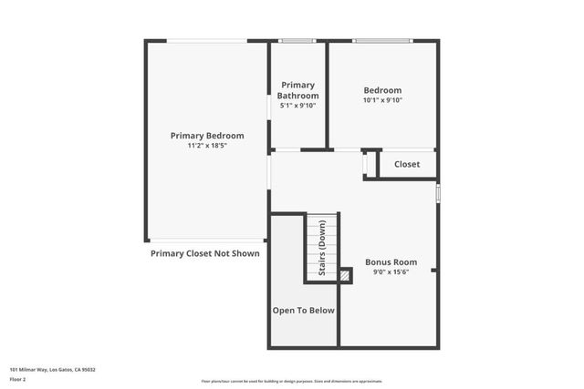 101 Milmar Way, Los Gatos, CA 95032