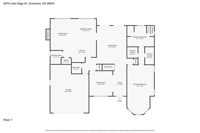 3673 Lake Edge Drive, Suwanee, GA 30024
