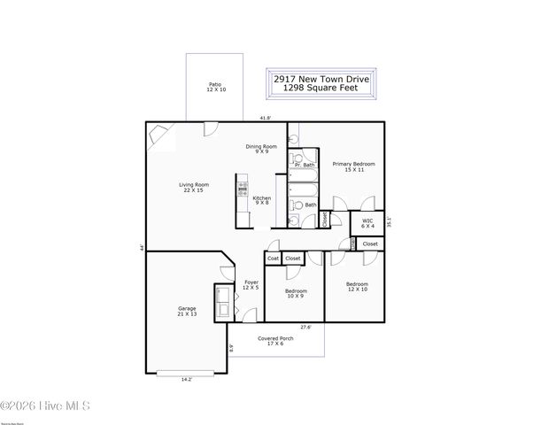 2917 New Town Drive, Wilmington, NC 28405