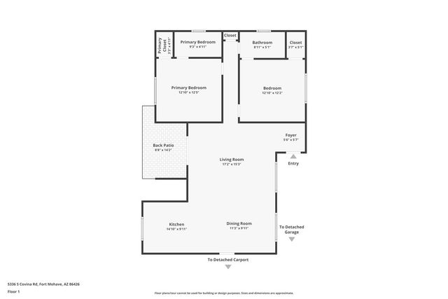 5336 S Covina Road, Fort Mohave, AZ 86426