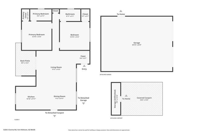 5336 S Covina Road, Fort Mohave, AZ 86426