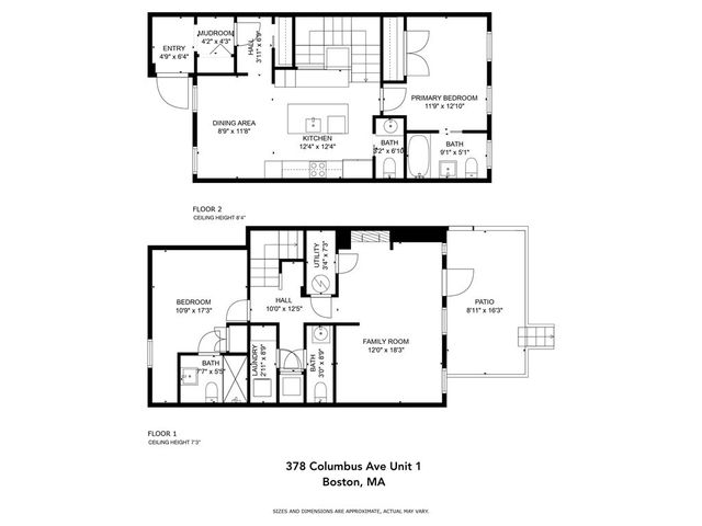 378 Columbus Ave 1, Boston, MA 02116