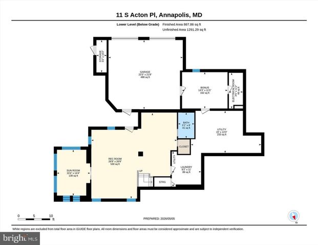 11 S ACTON PL, Annapolis, MD 21401