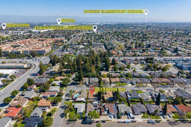 647 Toyon Avenue, Sunnyvale, CA 94086