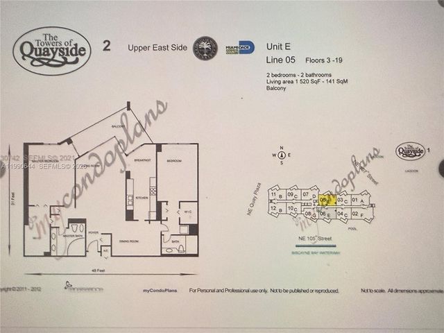 2000 Towerside Ter 1005, Miami, FL 33138