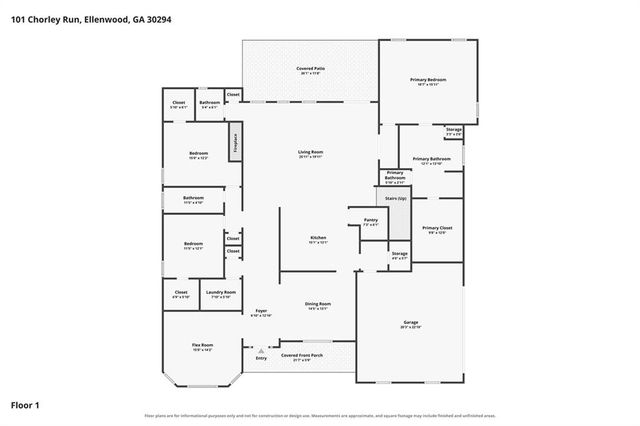 101 Chorley Run, Ellenwood, GA 30294